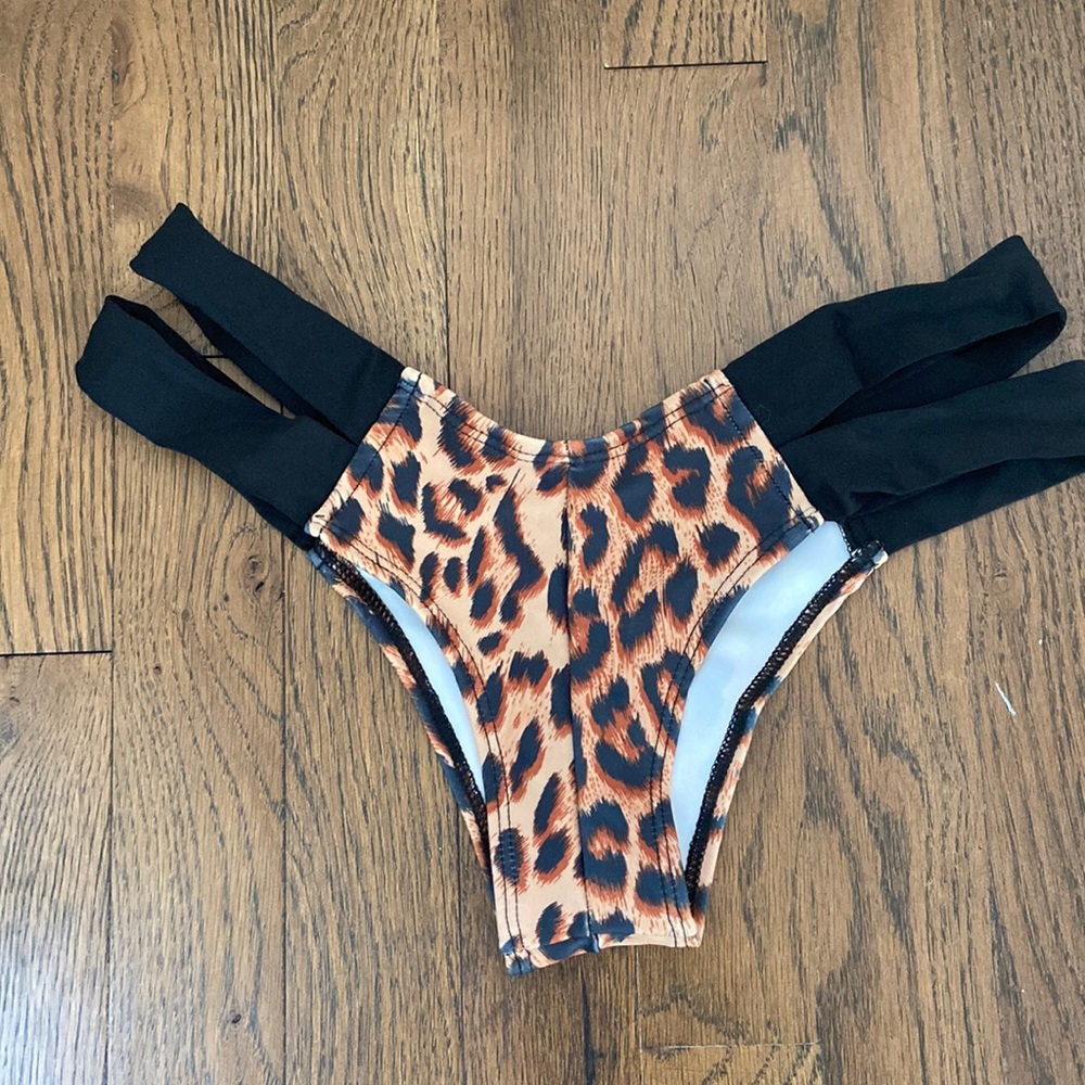 Montce swim leopard print Bikini Bottom